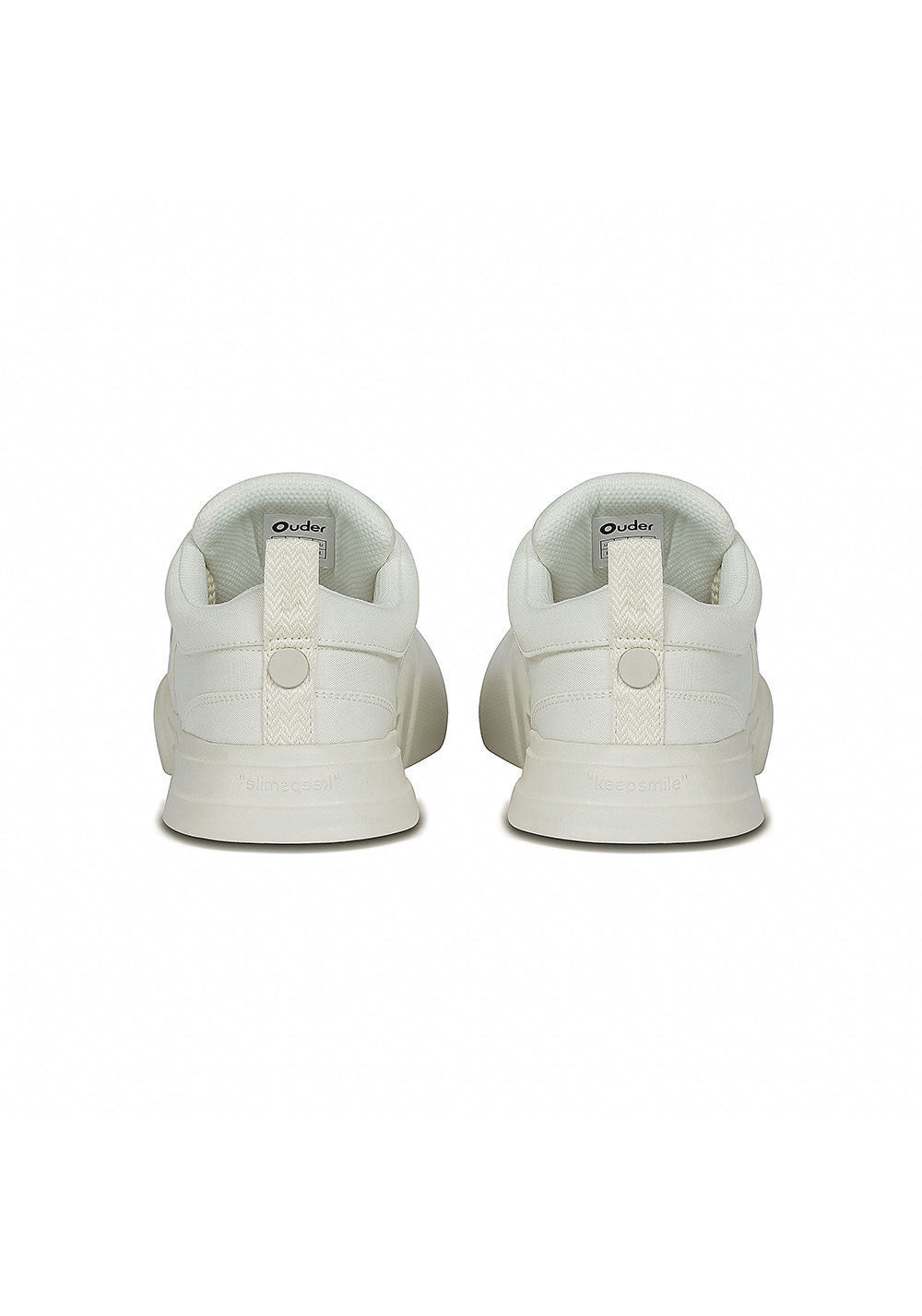 OUDER丨Open Smile Canvas Shoes-White - PSYLOS 1, OUDER丨Open Smile Canvas Shoes-White, Canvas Sneakers, OUDER, PSYLOS 1